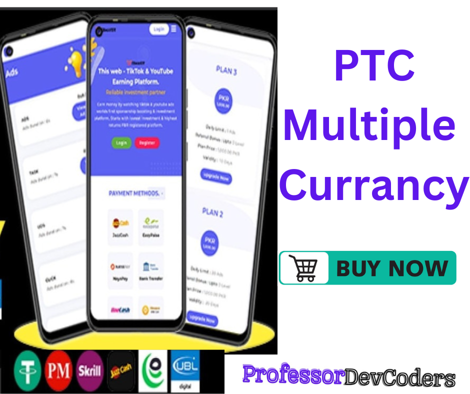 Ptc Multiple Currancy (Ads Watching Script)