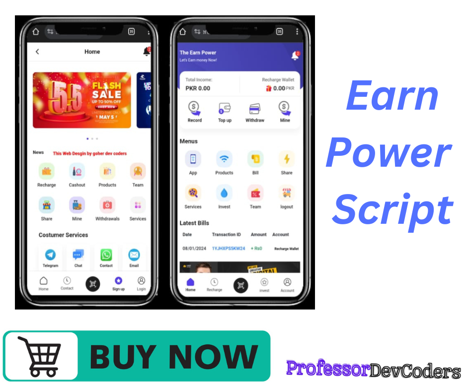 Earn Power Script