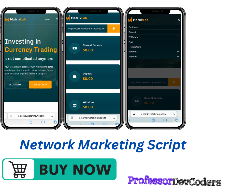 Network Marketing Script