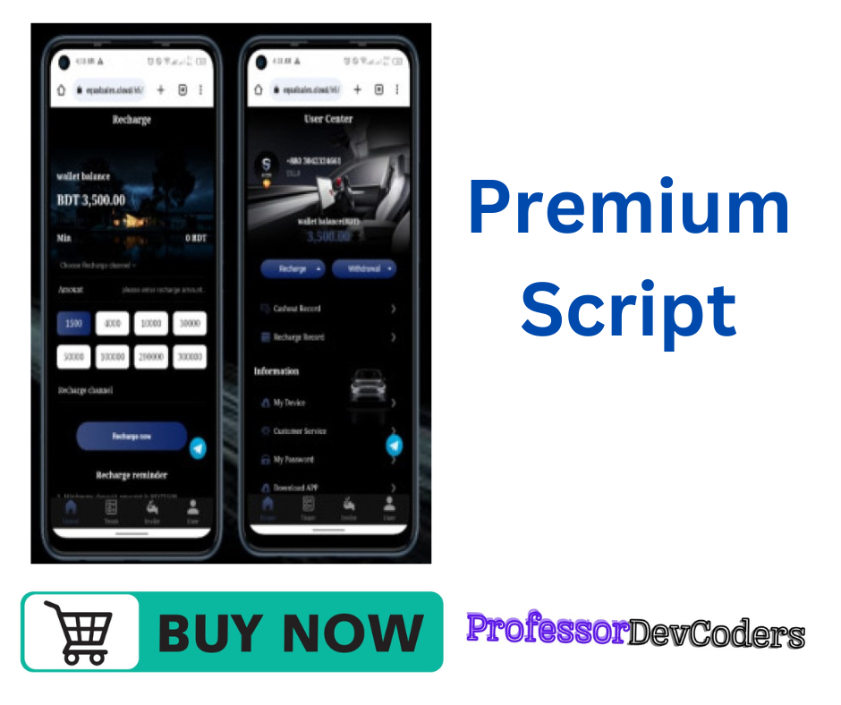 premium Script(Auto Earning).