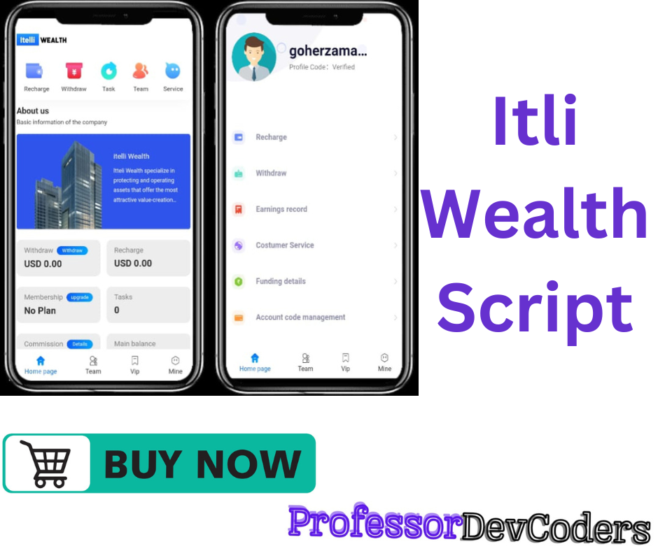 Itli Wealth Ads Watching Script