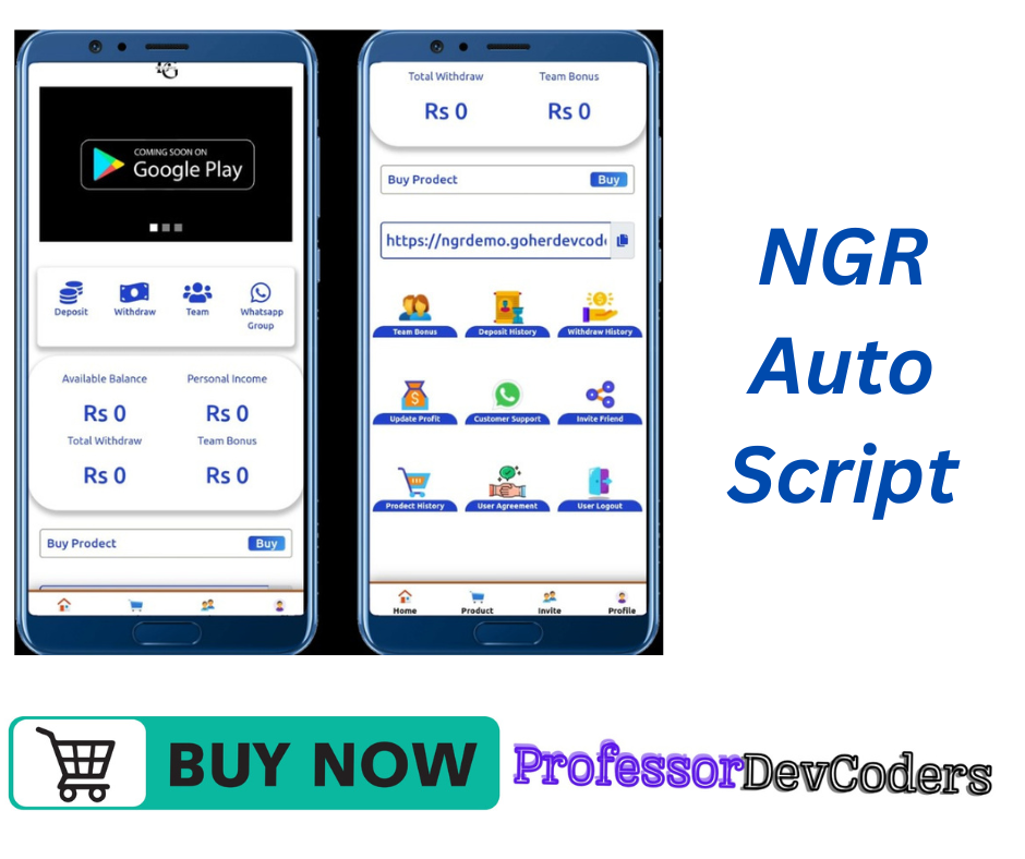 NGR Auto Investment Scripts