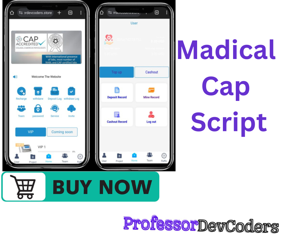 Medical Cap Mining Script