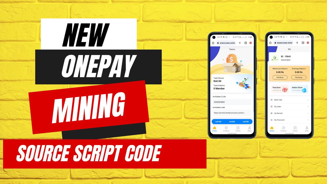 New one pay mining script