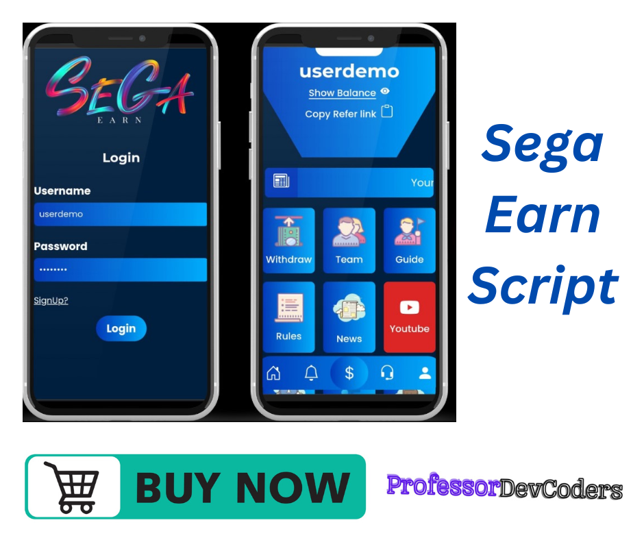 Sega Earn Script(Auto Earning).