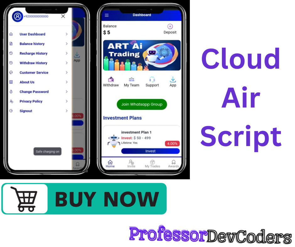 Cloud Air Investment Script