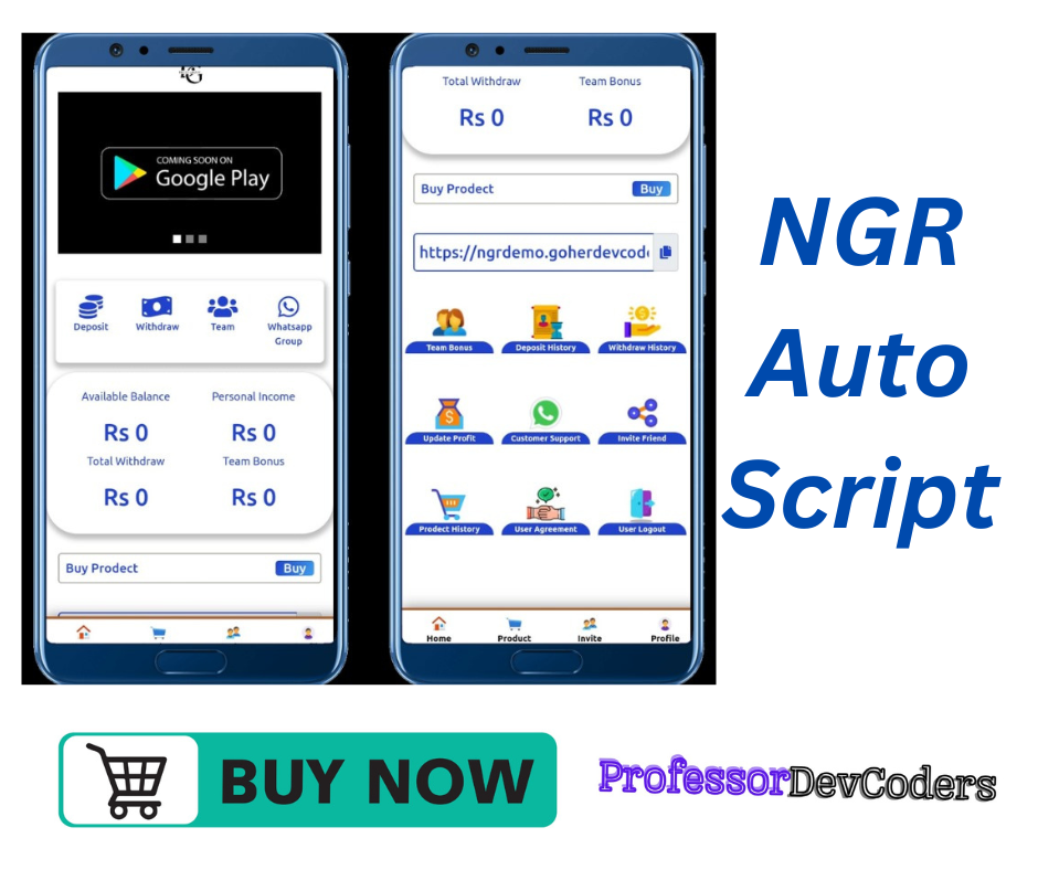 NGR Auto Script(Auto Earning Script).