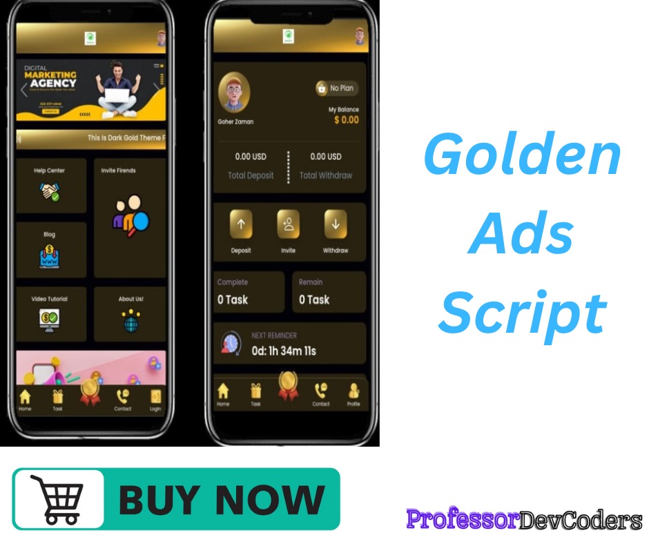 Golden ads script