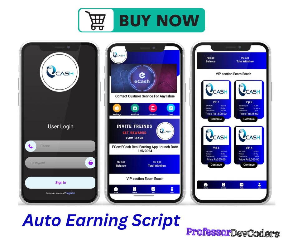 Auto Earning Script