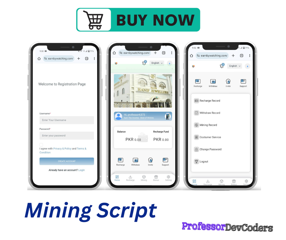 Mining Script..