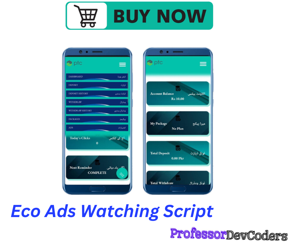 Eco Ads Watching Script