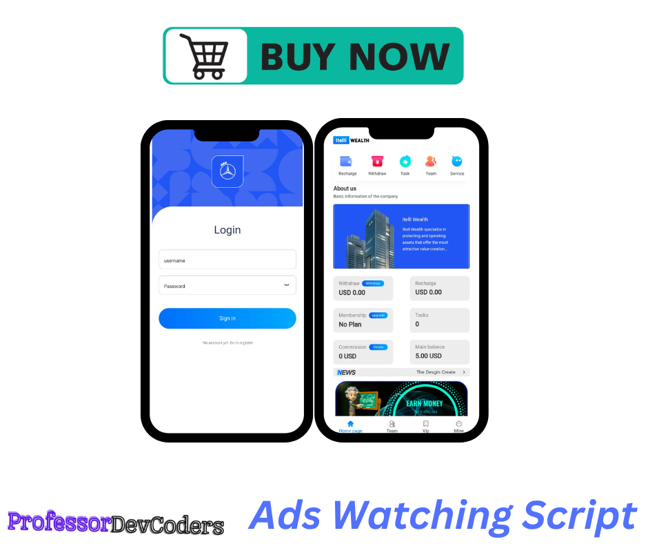 Ads watch script