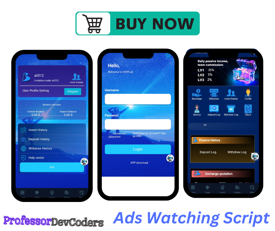 Ads watch scripts